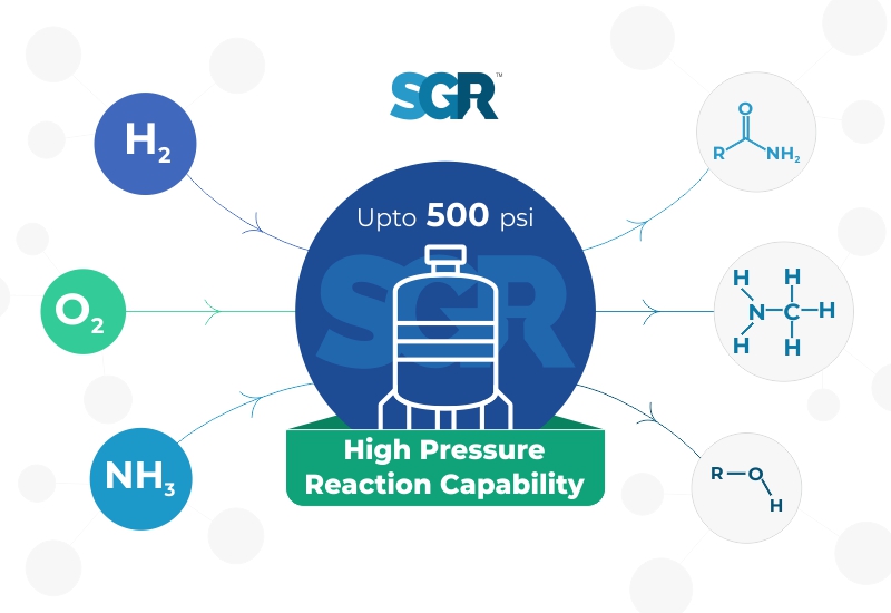 Hydrogenation and High Pressure Reaction Capabilities