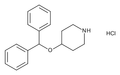 4-Diphenylmethoxypiperidine Hydrochloride